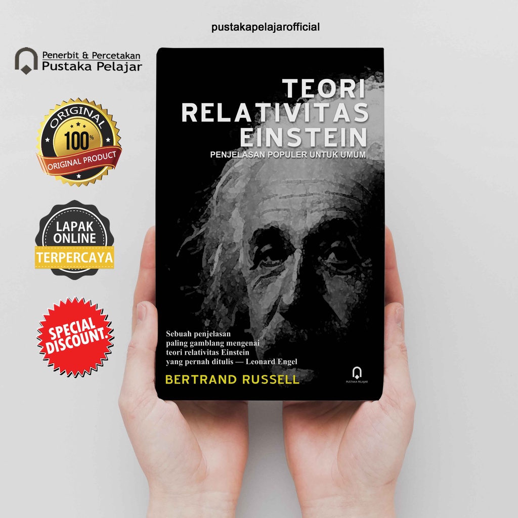 Jual BUKU ORIGINAL TEORI RELATIVITAS EINSTEIN - BERTRAND RUSELL ...