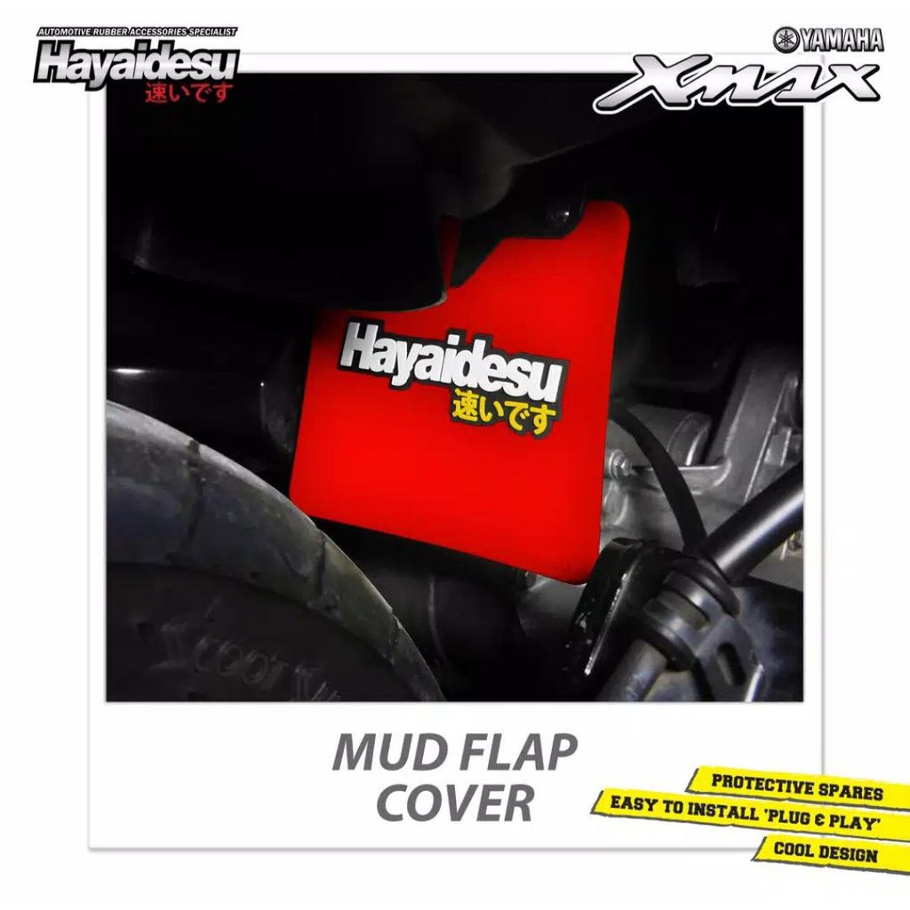 Jual Mudflap Yamaha XMAX, New Xmax Aksesoris Variasi Penahan Lumpur