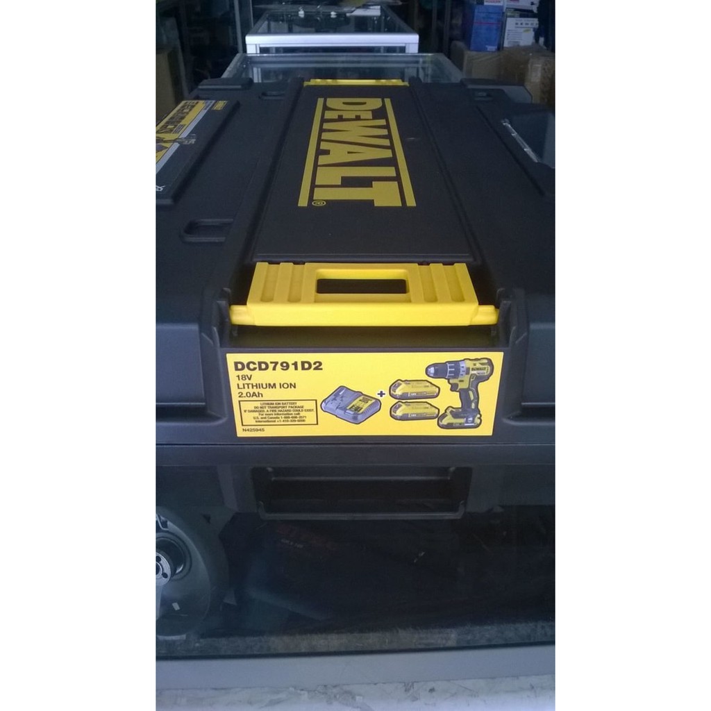 Jual DEWALT DCD 791 D2 TP H-16 DCD791D2 CORDLESS DRILL BOR BATERAI 18V ...