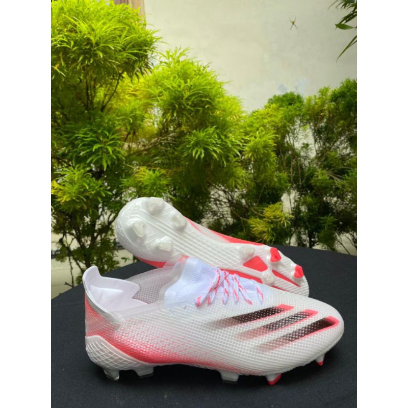 Jual SEPATU BOLA ADIDAS X GHOESTED.1 WHITE PINK FG | Shopee Indonesia