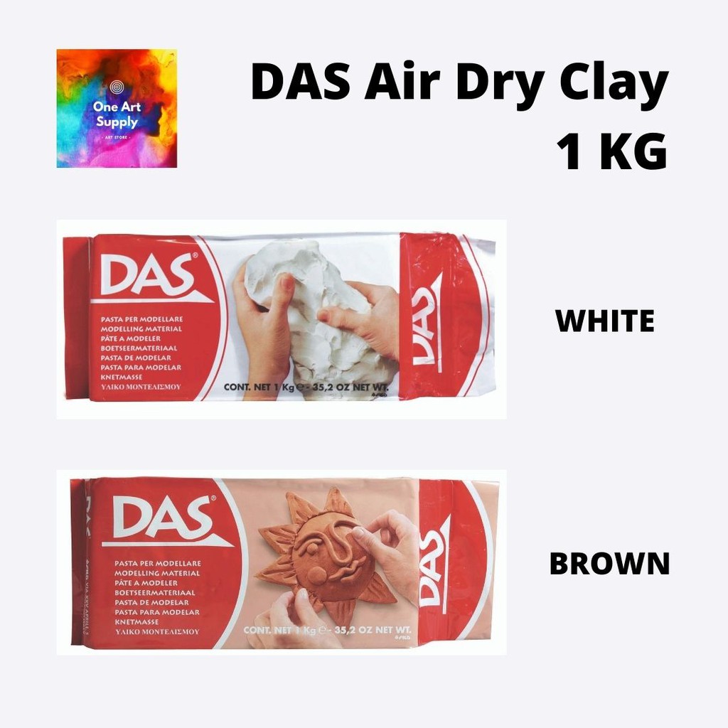 Jual DAS Air Dry Clay 1 kg | Shopee Indonesia