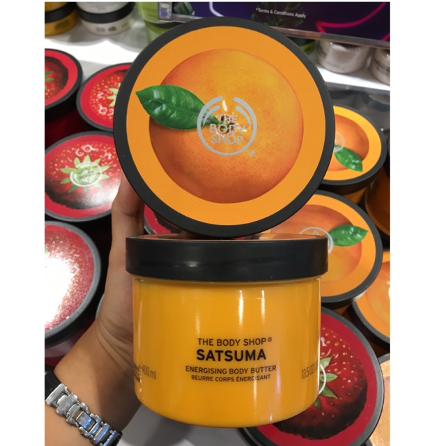 Jual The Body Shop Satsuma Body Butter 400ml Shopee Indonesia
