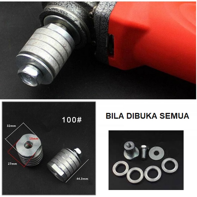 Jual Angle Grinder Adapter Mesin Grooving untuk Konversi Mesin Slotting ...