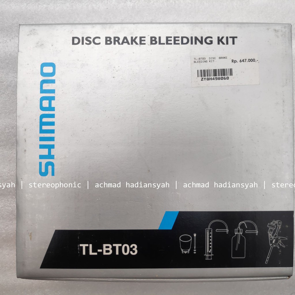 Jual ORIGINAL SHIMANO Professional Disc Brake Bleeding Kit TLBT03 Full