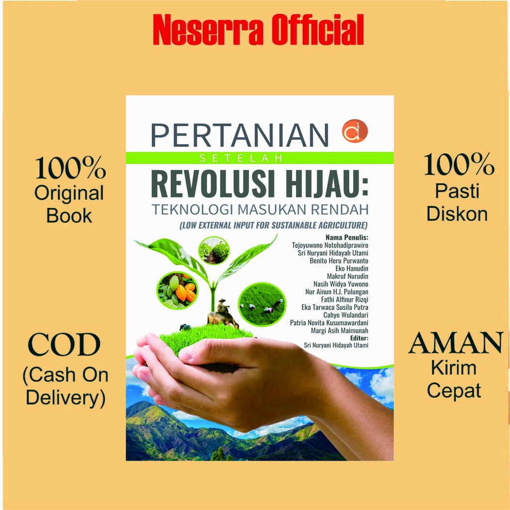 Jual Buku Pertanian Setelah Revolusi Hijau : Teknologi Masukan Rendah ...