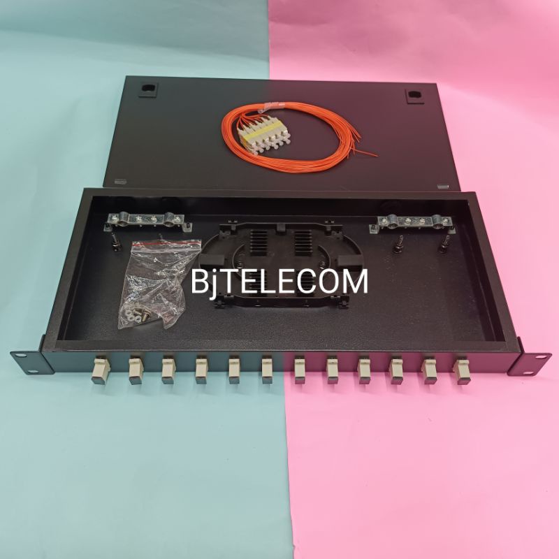 Jual OTB 12 CORE SC MULTIMODE LENGKAP ADAPTER SC DAN PIGTAIL SC ...
