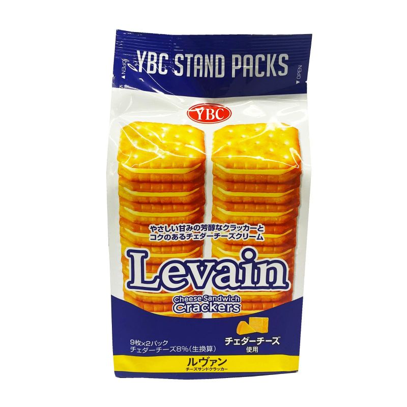 Jual Biscuit YBC kreker krim keju (Levain cheese sandwich Crackers