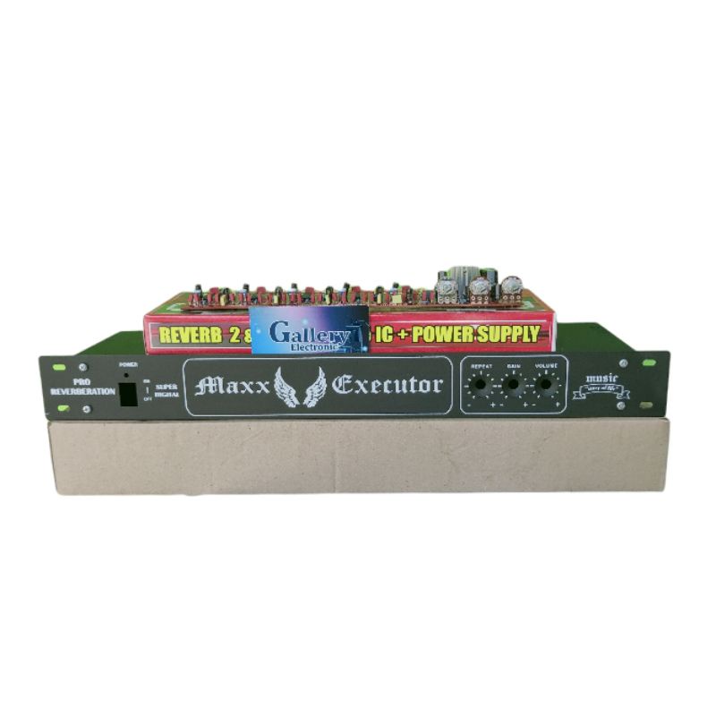 Jual Paket kit & Box ECHO Reverb 3 Potensio Reverbration plat tebal ...