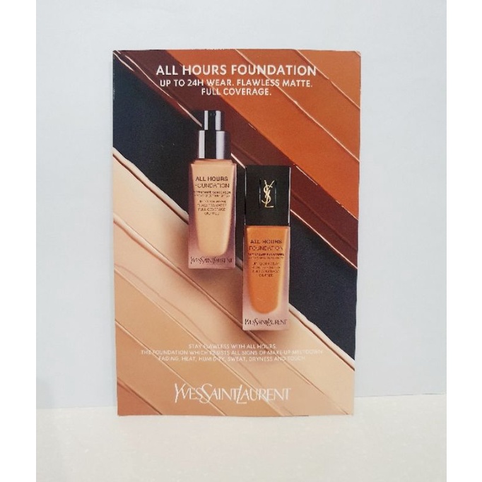 Jual YSL All Hours Up to 24H Wear Foundation - Eceran | Shopee Indonesia