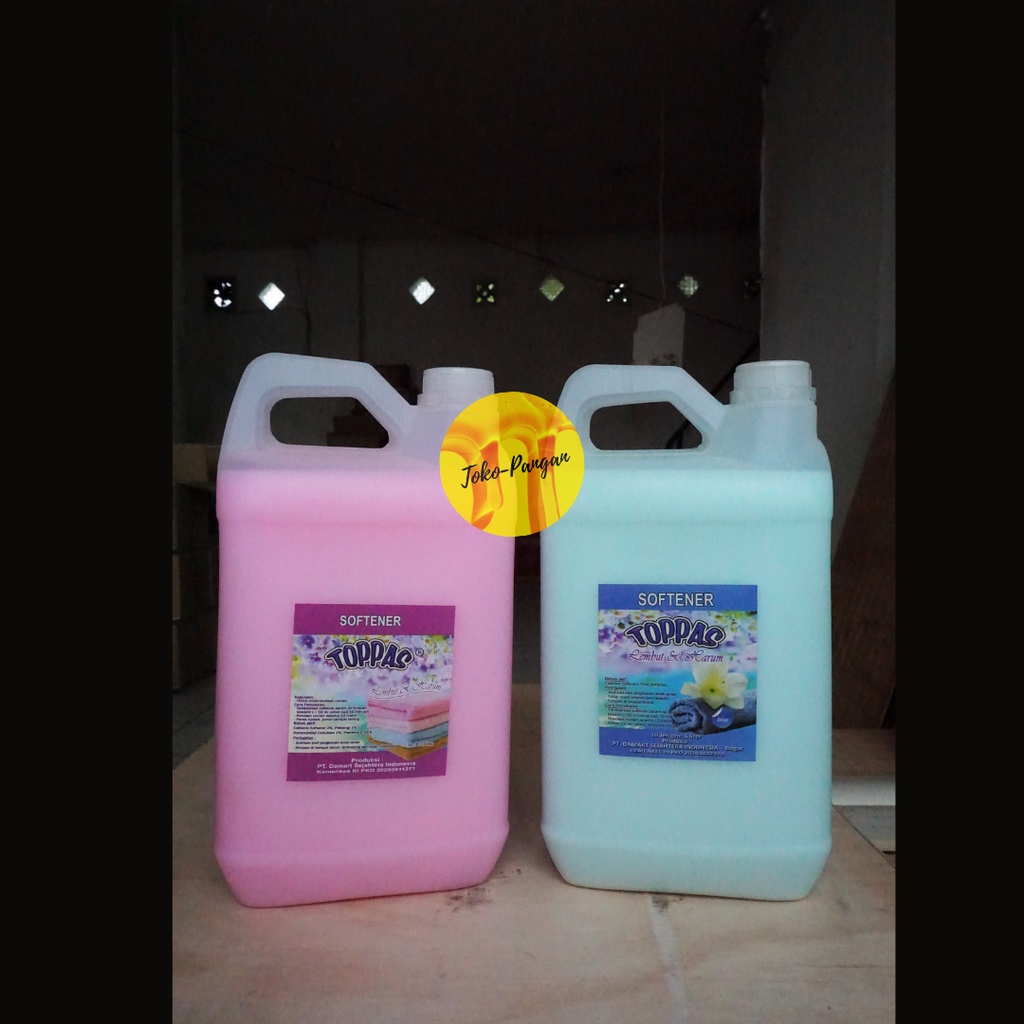 Jual Softener / Pelembut Pakaian Toppas 5 Liter | Shopee Indonesia