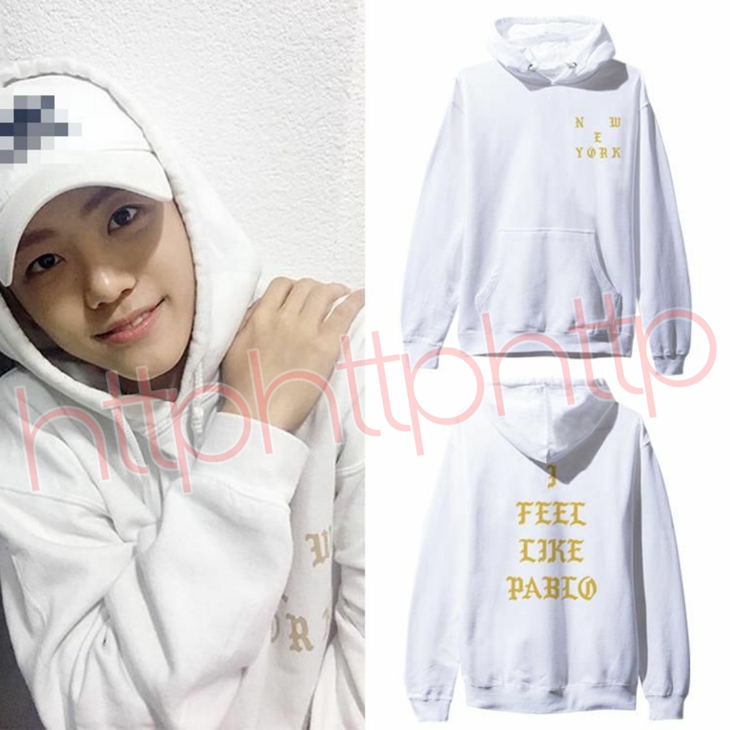 Jual COD HOODIE KPOP NCT JAEMIN NEW YORK JAKET FEEL LIKE PABLO JUMPER ...