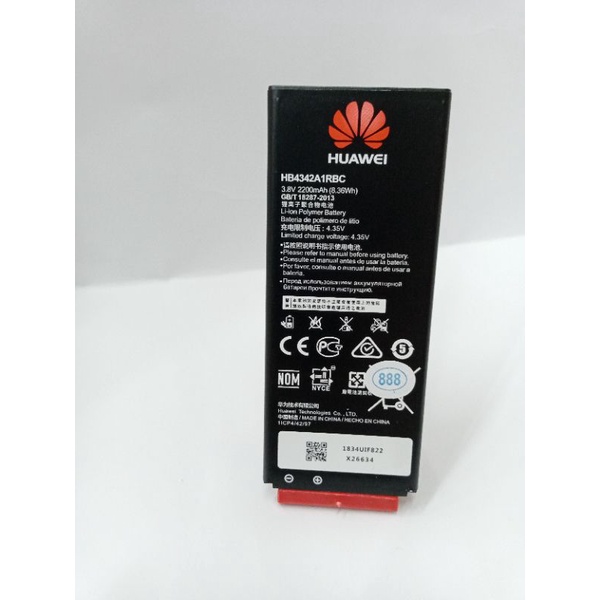 Jual BATERAI HW HB4342A1RBC HONOR 4A Y6 CUN L22 SCL L21 Y511 Y612 ...