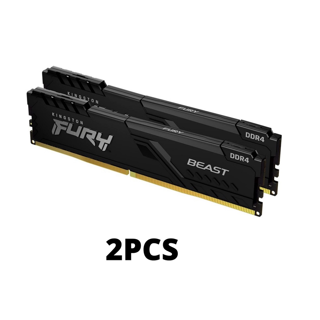 RAM KINGSTON FURY BEAST DDR4 8GB 2666 MHz 21300 RAM PC DDR4 8GB HYPERX