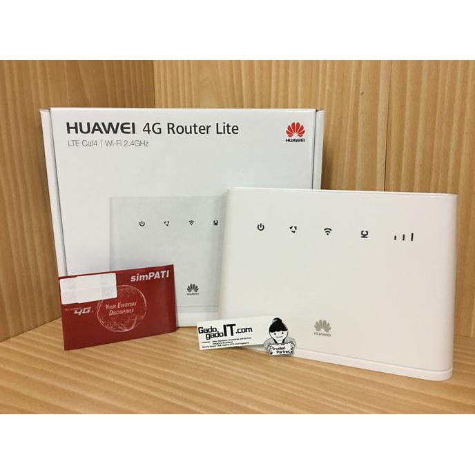 Jual Modem Mifi / Wireless Router HUAWEI B311 4G LTE Free Tsel 14GB(UNLOCK) Shopee Indonesia