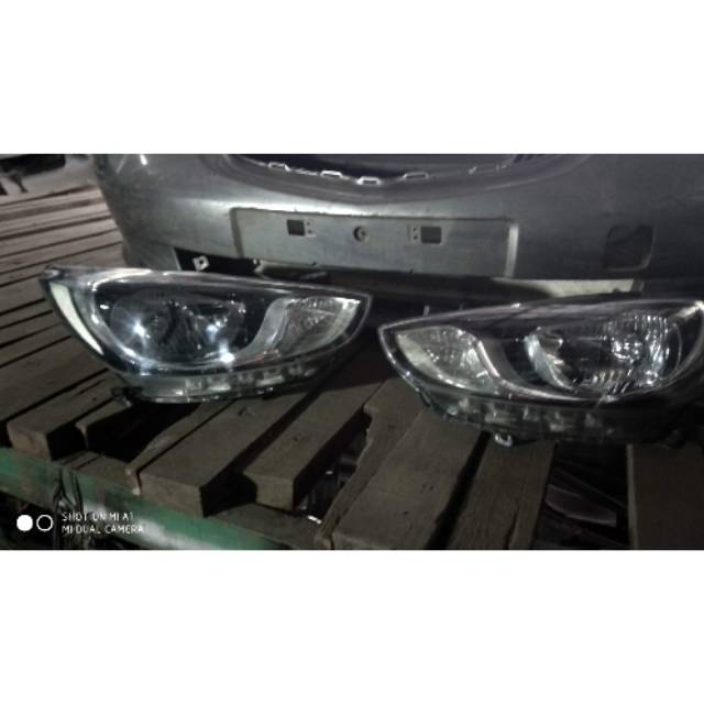 Jual Headlamp Hyundai Avega Thn 2014 Second Original Shopee Indonesia