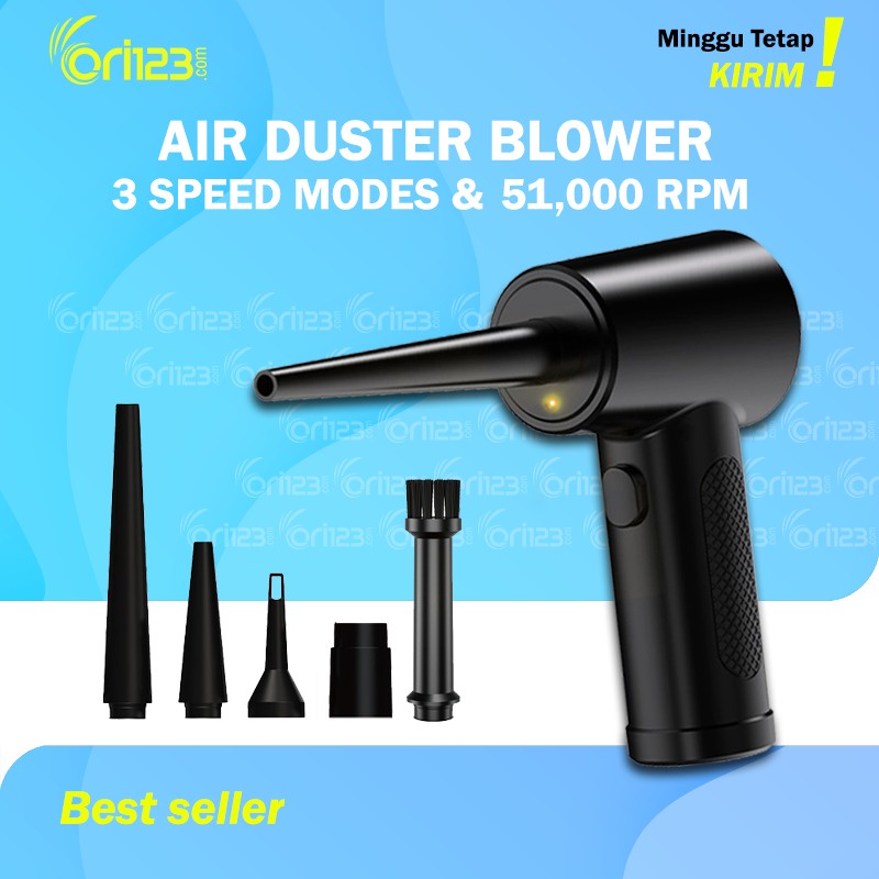 Jual Wireless Air Duster Blower Dush Komputer PC Laptop Kamera Grinder