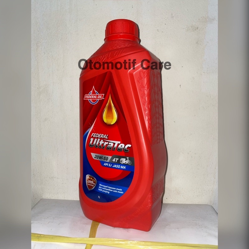 Jual Federal Oil Ultratec 1 Liter Oli Sae 20w 50 1l Shopee Indonesia