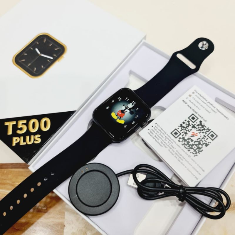 Jual JAM TANGAN Smartwatch T500 Watch telepon Model IWOwatch 5 T500 iwo 10  SMART WATCH BLUETOOTH CALL