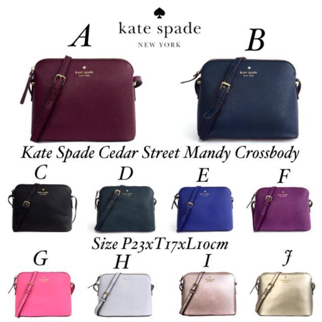 Kate spade cedar online street mandy