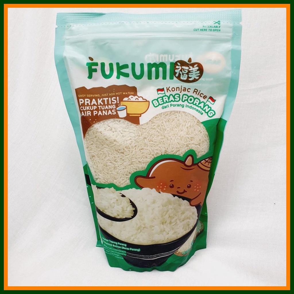 Jual Fukumi Beras Porang 1 kg 1 kilo / Konjac Rice | Shopee Indonesia