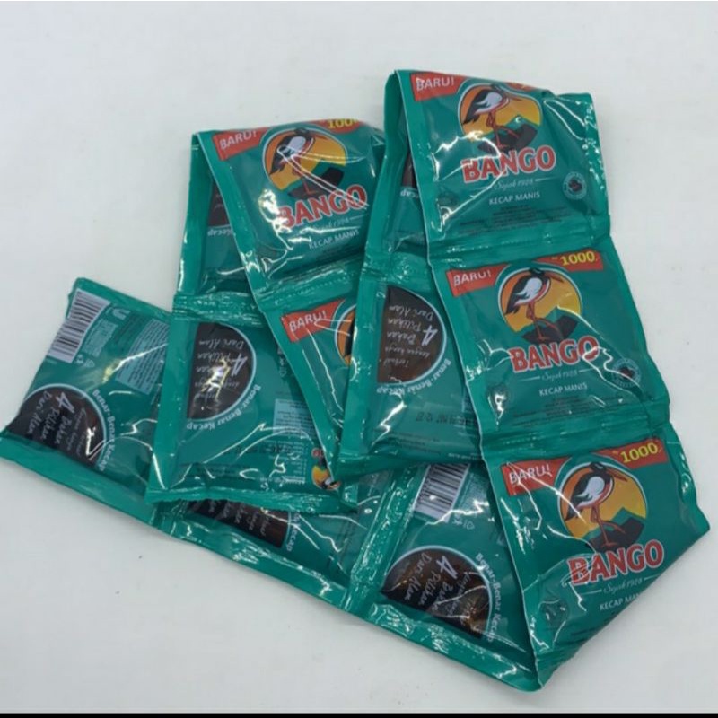 Jual BANGO Kecap manis 20ml Renceng ( Isi 12 ) | Shopee Indonesia