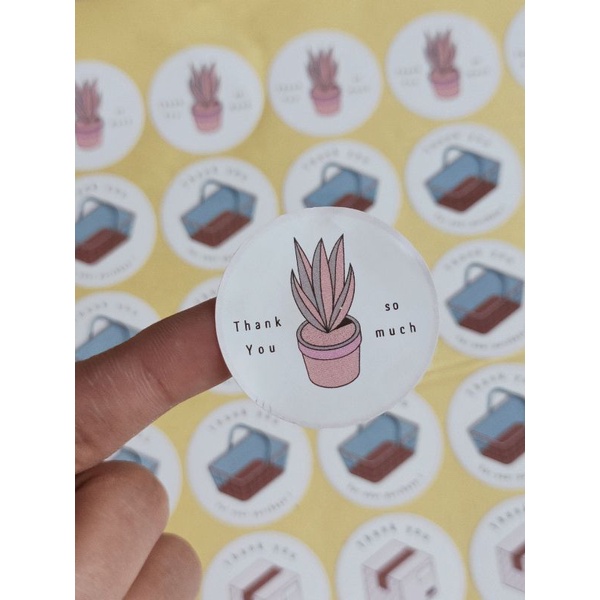 Jual STICKER UCAPAN THANK YOU 03 + CUTTING (stiker) | Shopee Indonesia