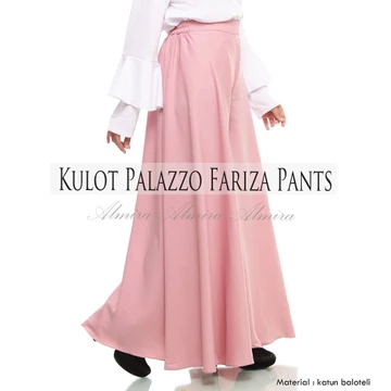 Celana Kulot Payung Mayung Lebar Wanita Panjang Premium Cullote Cullotes Fariza Palazzo Pants