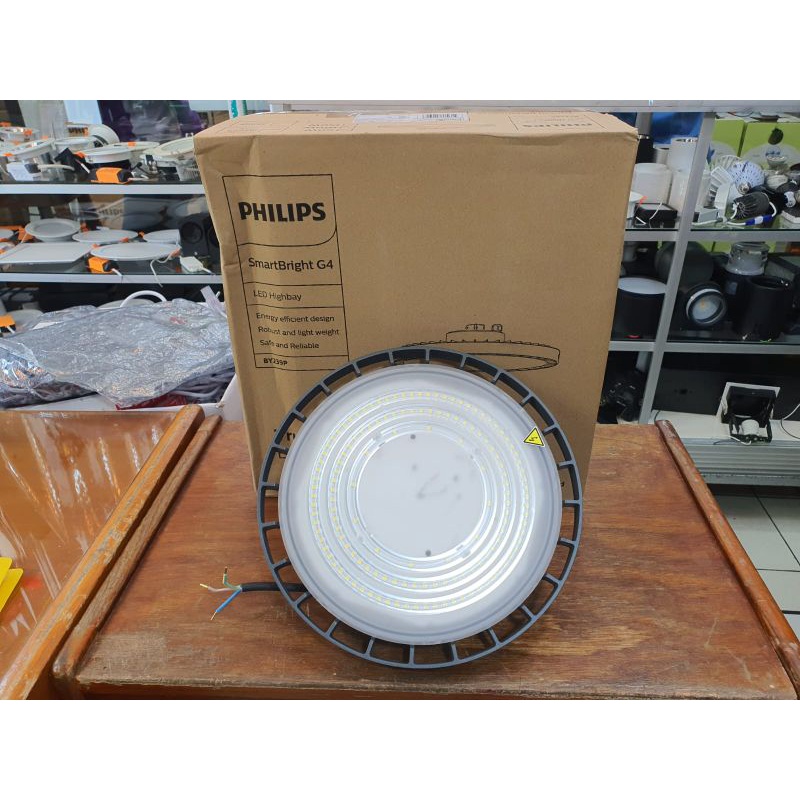 Jual Lampu Led HIGHBAY BY239P 100W LED120/CW PSU-SmartBright PHILIPS ...