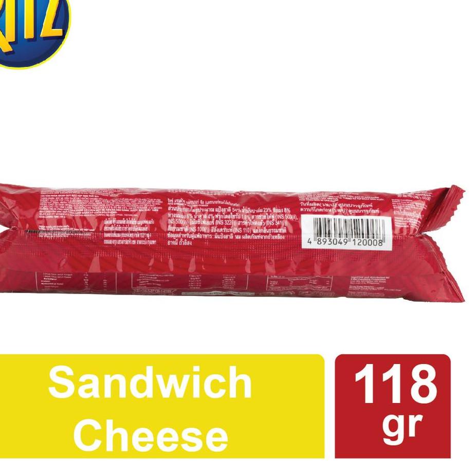 Jual Termurah dan terbaik >> Ritz Sandwich Biskuit Rasa Keju 118 gr - 2 ...