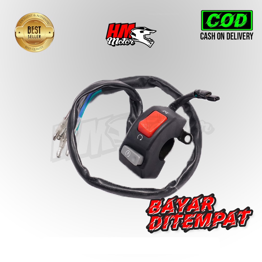 Jual Saklar Tombol On Off Cut Engine dan Stater Universal | Shopee ...