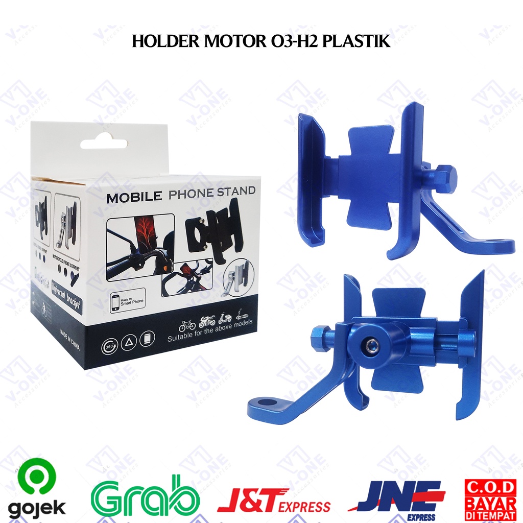 Jual Holder Hp Motor Holder Hp Spion Motor Bahan Plastik Phone Holder H Shopee Indonesia