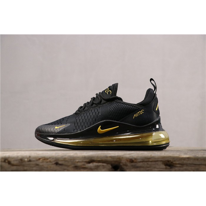 Nike air max 270/720 black gold best sale