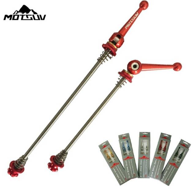 Jual Quick Release Titanium - Baut QR AS roda sepeda Depan Belakang ...