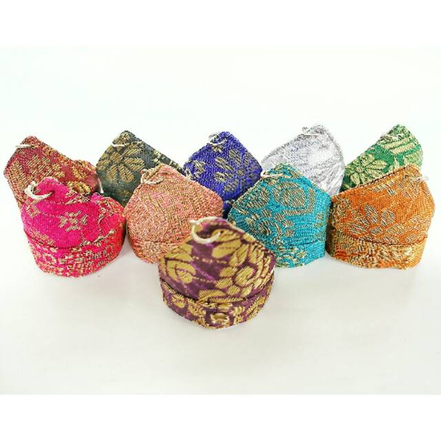Gantungan Kunci Tanjak Souvenir Pernikahan Miniatur Tanjak Kerajinan Tangan  Asli Hand Made