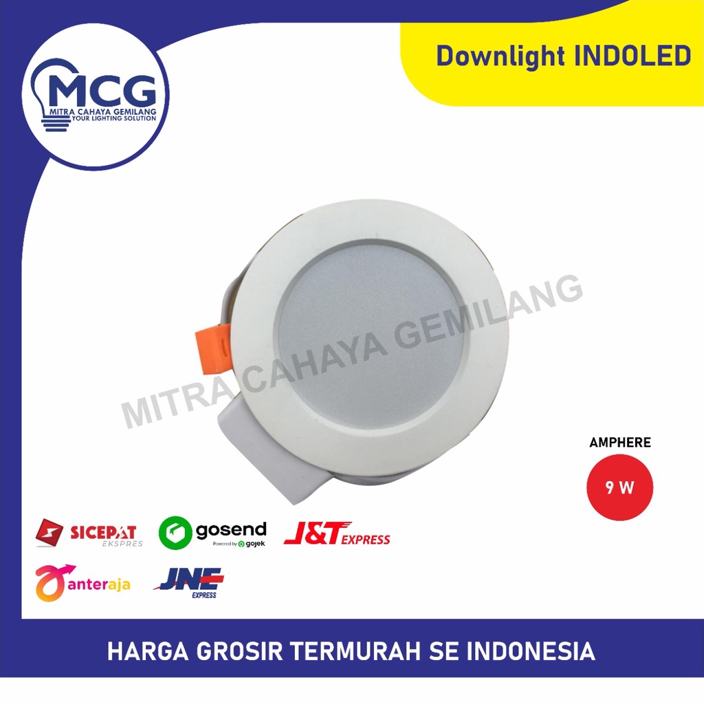 Jual Lampu downlight LED panel ib inbow 9watt 9w bulat | Shopee Indonesia