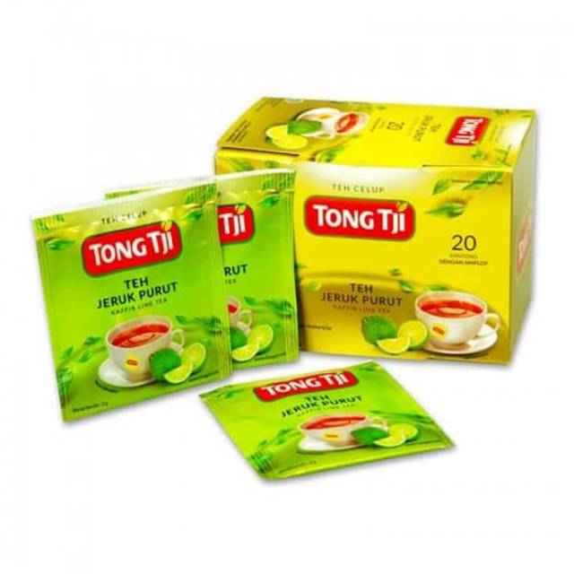 Jual Tong Tji Teh Jeruk Purut Kaffir Lime Tea Isi 20 Kantong Dengan