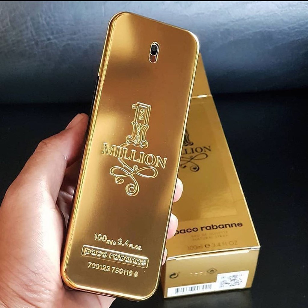 Jual Paco Rabbane One Million Spray Parfum Pria EDT 100ml ORI IMPORT ...