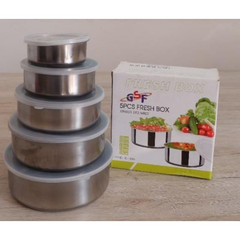 Jual GSF fresh box 5 susun Stainless | Shopee Indonesia
