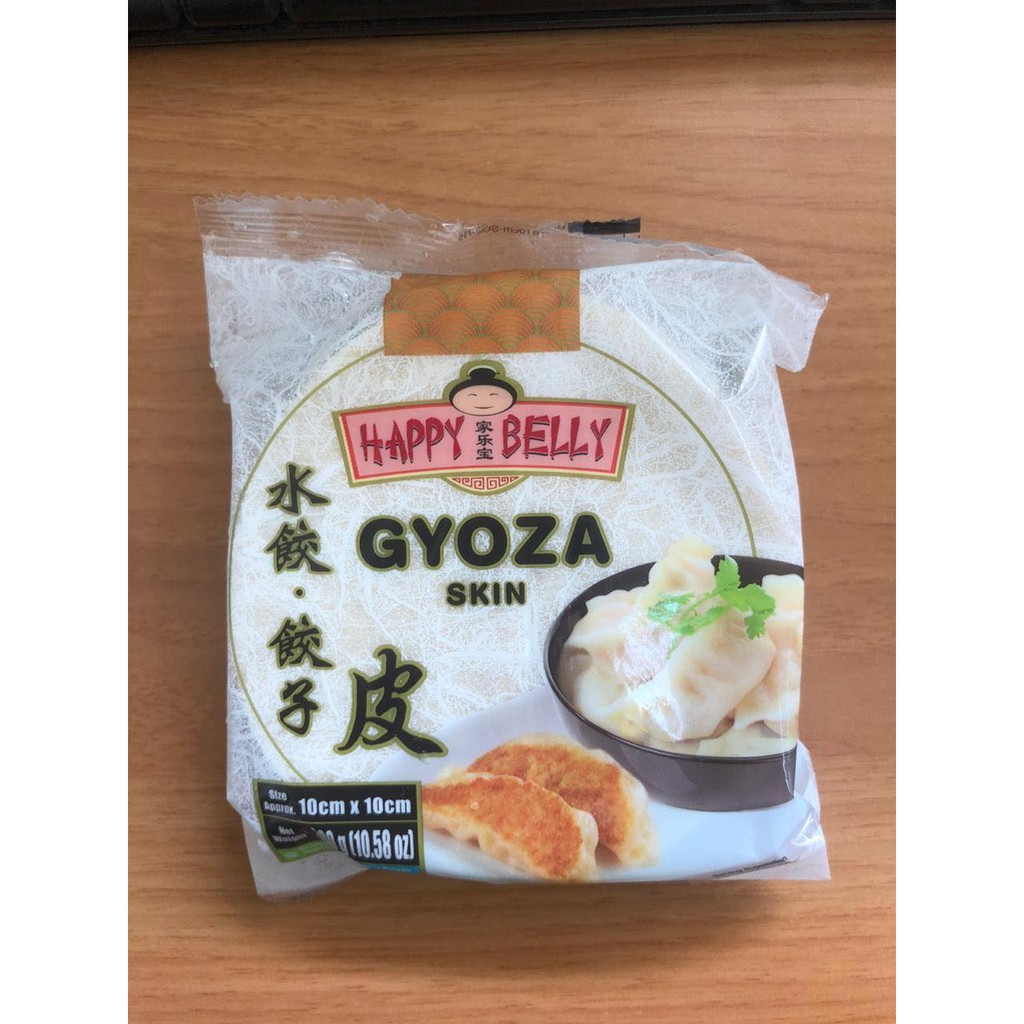 Jual Happy Belly Frozen Gyoza Skin / Kulit Pangsit / Kulit Dumpling ...