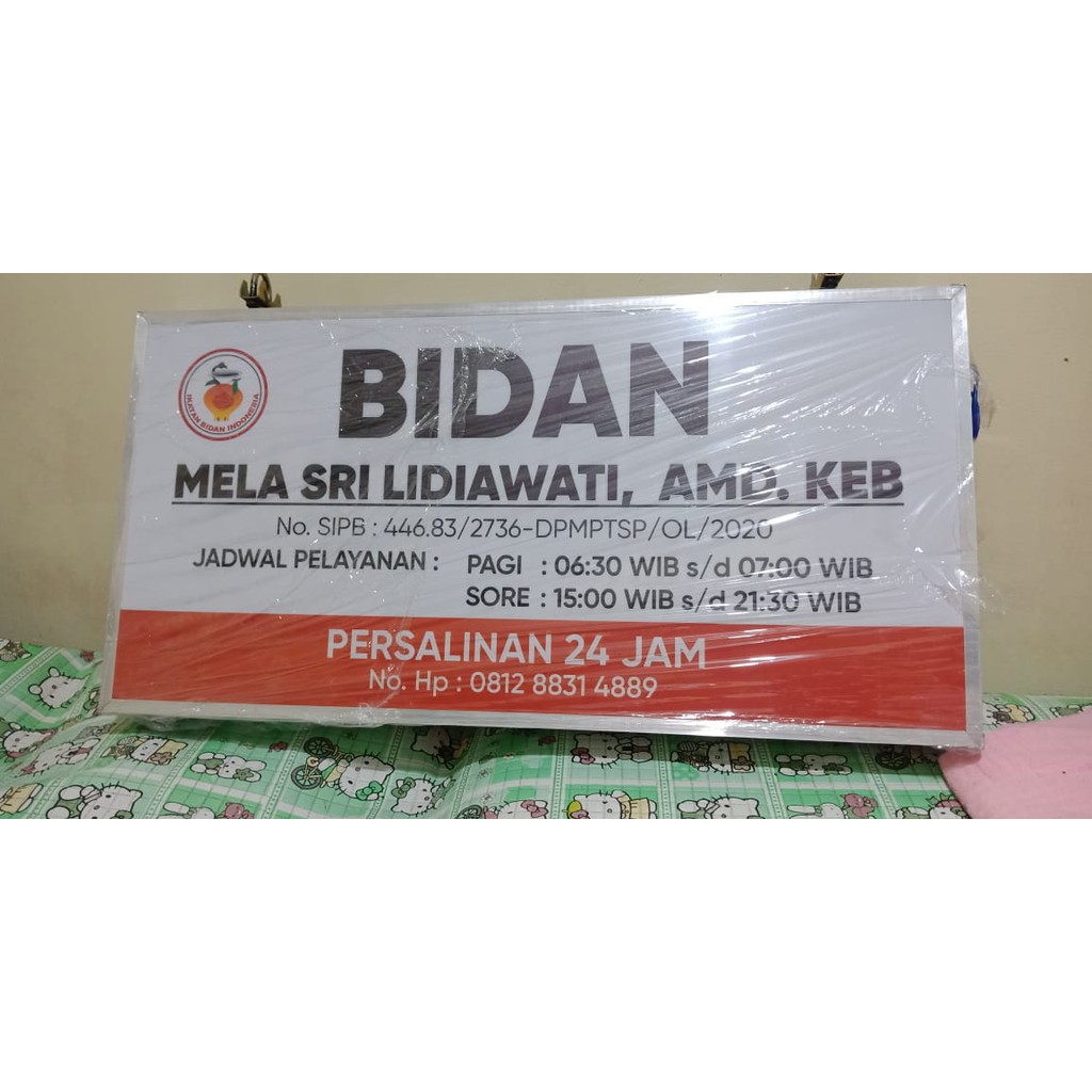 Jual Neonbox Neon Box 80cm X 40cm Bahan Akrilik Cutting Sticker