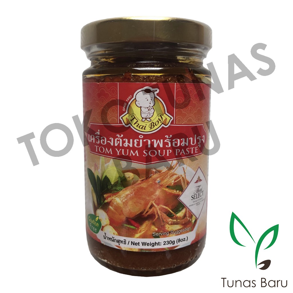 Jual (Medium) Thai Boy Tom Yum Soup Paste 500 gr (Bumbu Sop Tom Yum ...