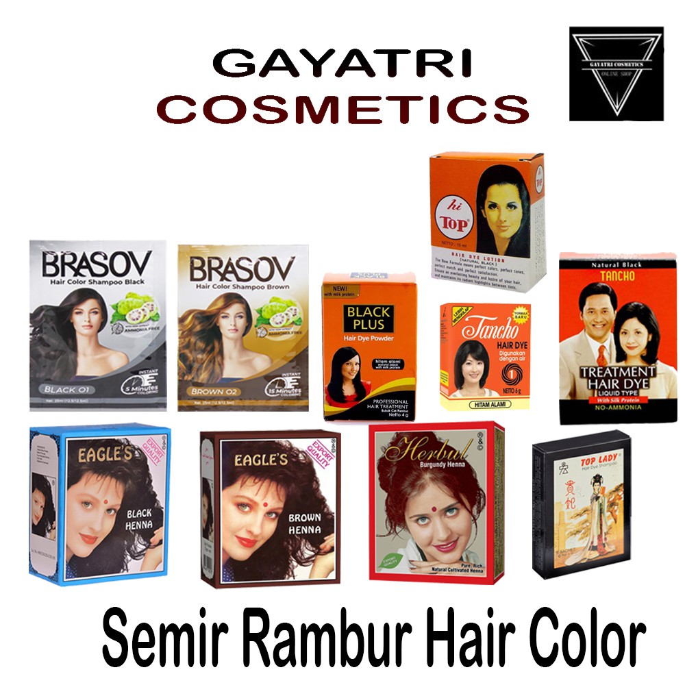 Jual Semir Rambut Hair Dye Color Original | Shopee Indonesia