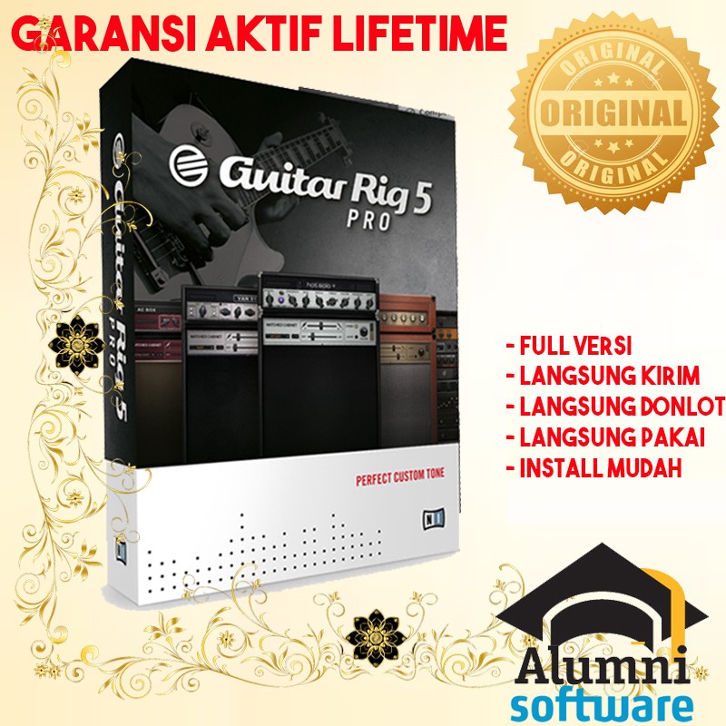 Jual [FULL VERSION] Guitar Rig 5 Pro VST DAW GARANSI AKTIVASI