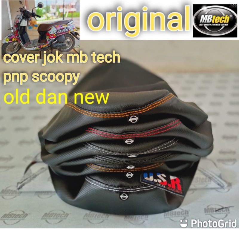 Jual Kulit Jok Motor Mb Tech Original Pnp Matic Scoopy New Dan Old