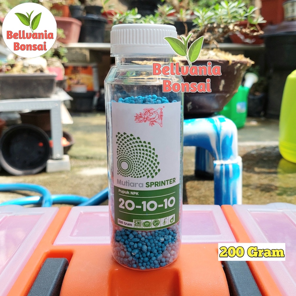 Jual Pupuk Meroke NPK Mutiara Sprinter 20 10 10 Kemasan Repack 200 Gr ...