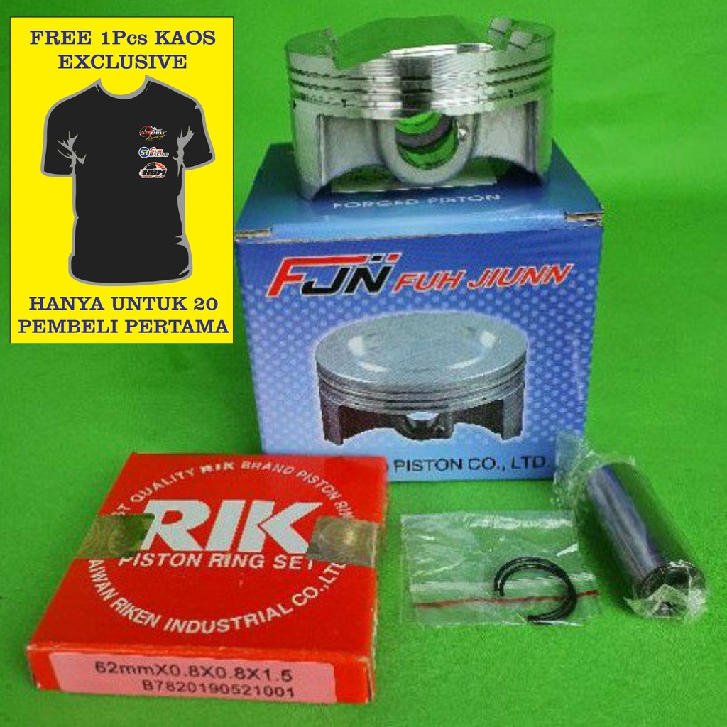 Jual PISTON FJN ( ORIGINAL )MX KING / R15 VVA / MX / VIXION SIZE