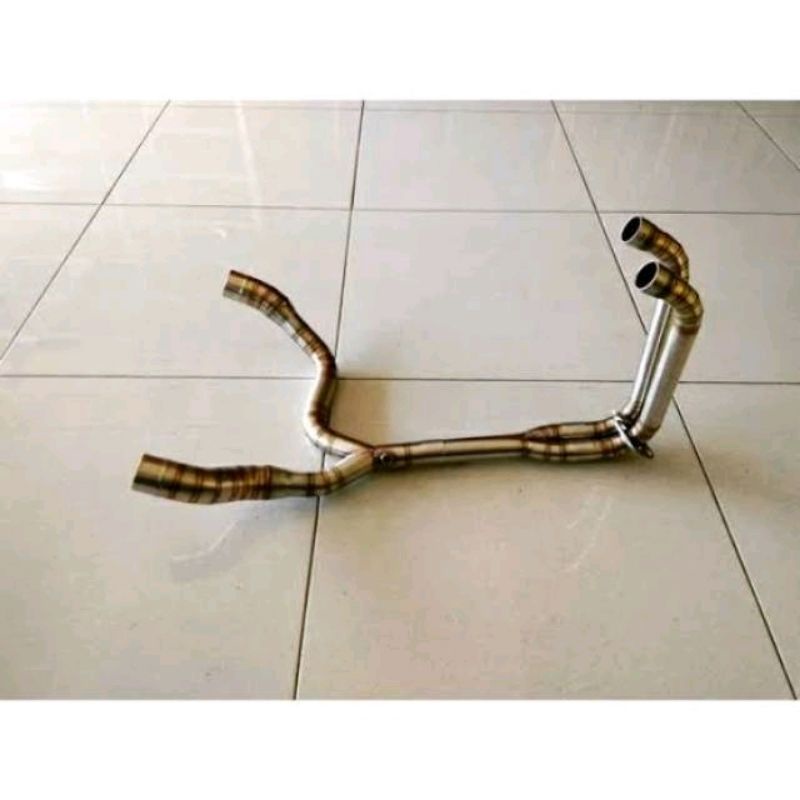 Jual Header Leher Knalpot Racing Cabang Kanan Kiri Ninja 250 - R25 ...
