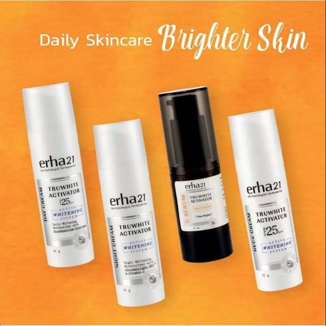 Jual Erha 21 Truwhite Activator C Series Serum Day Cream Night