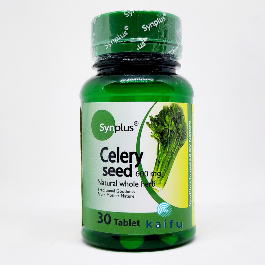 Jual Synplus Celery Seed 600mg 30 Tablets Shopee Indonesia