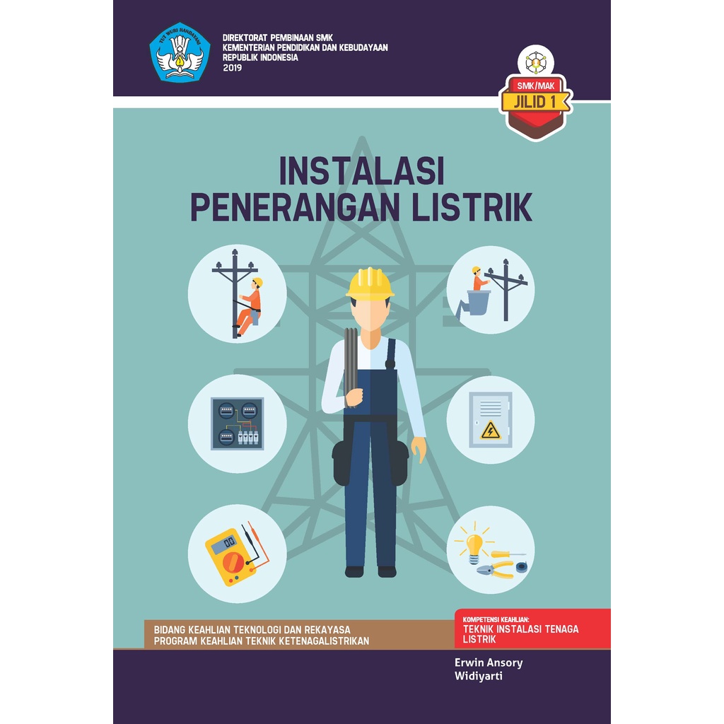 Jual Buku SMK/SMA Instalasi Penerangan Listrik - Jilid 1 | Shopee Indonesia